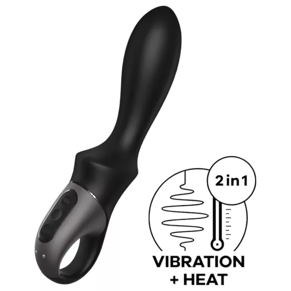 Satisfyer Heat Climax - App-controlled warming anal vibrator (black)
