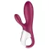 Satisfyer Hot Bunny - App-controlled warming rabbit clitoral vibrator (red)