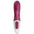 Satisfyer Hot Bunny - App-controlled warming rabbit clitoral vibrator (red)