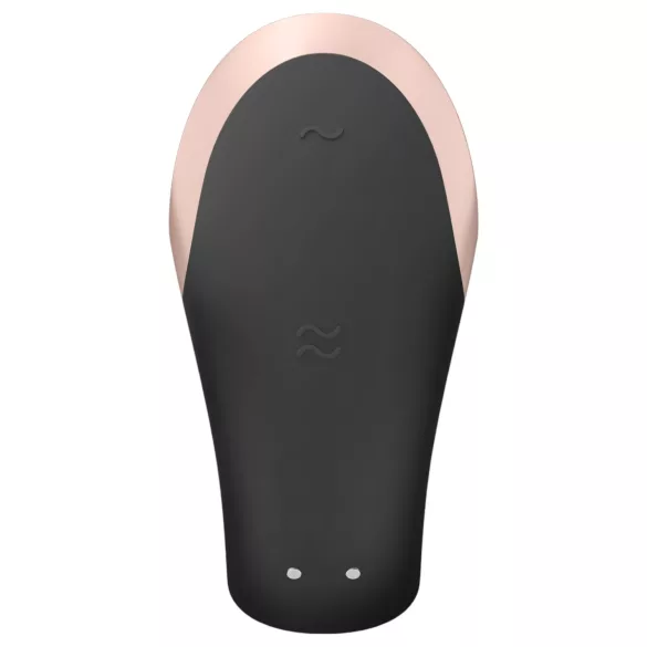 Satisfyer Double Love - Smart Radio-Controlled Couples Vibrator (Black)
