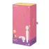 Satisfyer Double Wand-er - App-controlled massaging vibrator (white)