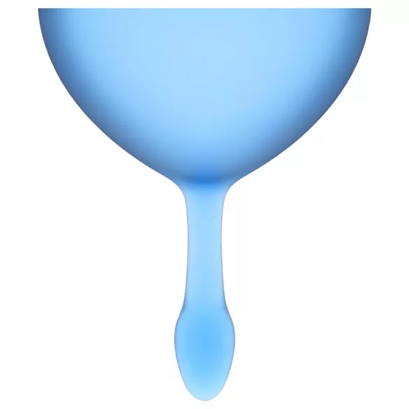Satisfyer Feel Good - Menstrual Cup Set (Blue) - 2 Pack