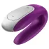 Satisfyer Double Fun - Smart Couple's Vibrator (Purple)