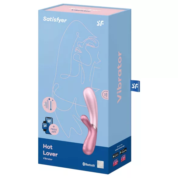 Satisfyer Hot Lover - App-controlled vibrator (pink)