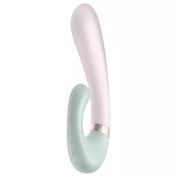 Satisfyer Heat Wave - App-controlled warming vibrator (mint)