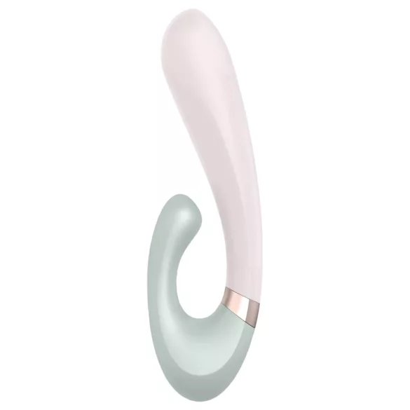 Satisfyer Heat Wave - App-controlled warming vibrator (mint)