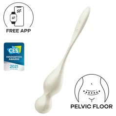 Satisfyer Love Birds 1 - Smart Vibrating Love Ball (White)