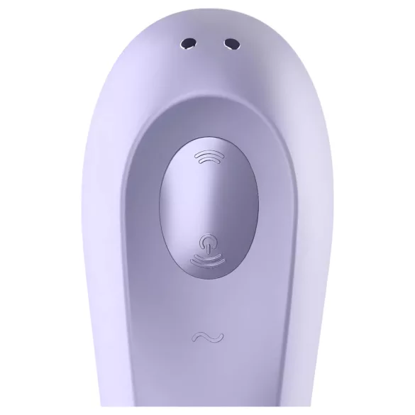 Satisfyer Dual Pleasure - Smart 2-in-1 Air Pulse Vibrator (Purple)