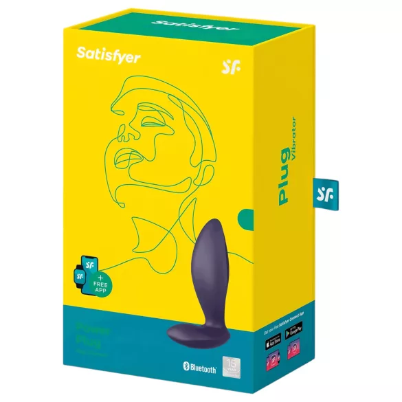 Satisfyer Power Plug - Smart Anal Vibrator (Purple)
