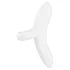 Satisfyer Bold Lover - Rechargeable Waterproof Finger Vibrator (White)