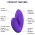 Satisfyer Love Riot - Rechargeable, Waterproof Finger Vibrator (Purple)