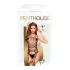 Penthouse Fatal Look - fishnet set (black)