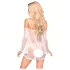 Penthouse Lip Smacker - Lace Off-Shoulder Set (White) - L/XL