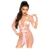 Penthouse Midnight Mirage - satin robe and thong (pink)