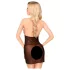 Penthouse Bedtime Story - Black Nightgown & Thong Set
