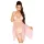 Penthouse Naughty Doll - Lace Dress and Thong (Pink) - M/L