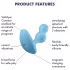 Satisfyer Deep Diver - Smart Anal Vibrator (Blue)