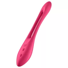   Satisfyer Elastic Joy - Red Rechargeable Flexible Couple's Vibrator