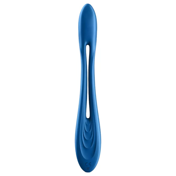 Satisfyer Elastic Game - Rechargeable Flexible Couple's Vibrator (Blue)