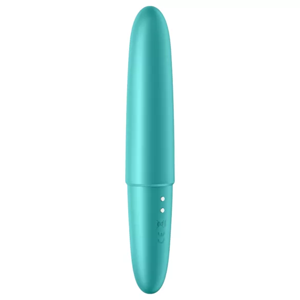 Satisfyer Ultra Power Bullet 6 - Waterproof Vibrator (Turquoise)