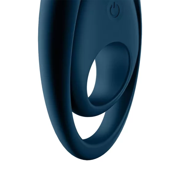 Satisfyer Glorious Duo - vibrating penis ring (blue)