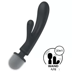   Satisfyer Triple Lover - G-spot and massager vibrator (silver)