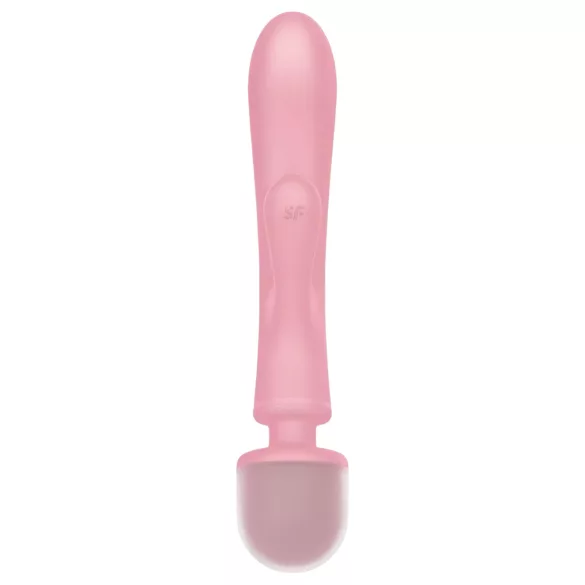 Satisfyer Triple Lover - G-spot and massager vibrator (pink)