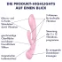 Satisfyer Triple Oh - Rechargeable Pink Vibrator with Clitoral Arm