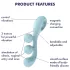 Satisfyer Tri Ball 2 - Multifunctional Vibrator (Mint)