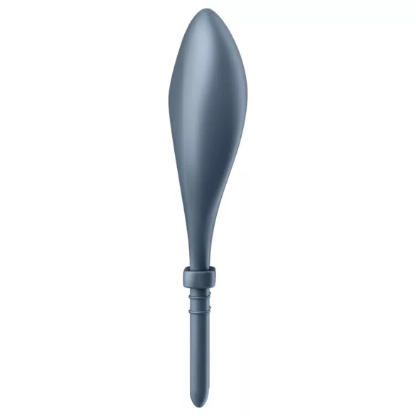 Satisfyer Bullseye - App-controlled vibrating penis ring for men (grey)