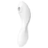 Satisfyer Curvy Trinity 5+ - App-controlled 2‑in‑1 vibrator (white)