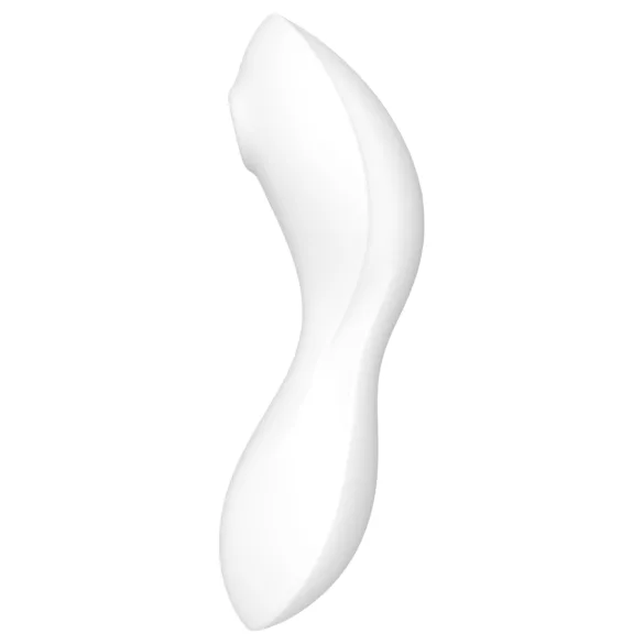 Satisfyer Curvy Trinity 5+ - App-controlled 2‑in‑1 vibrator (white)
