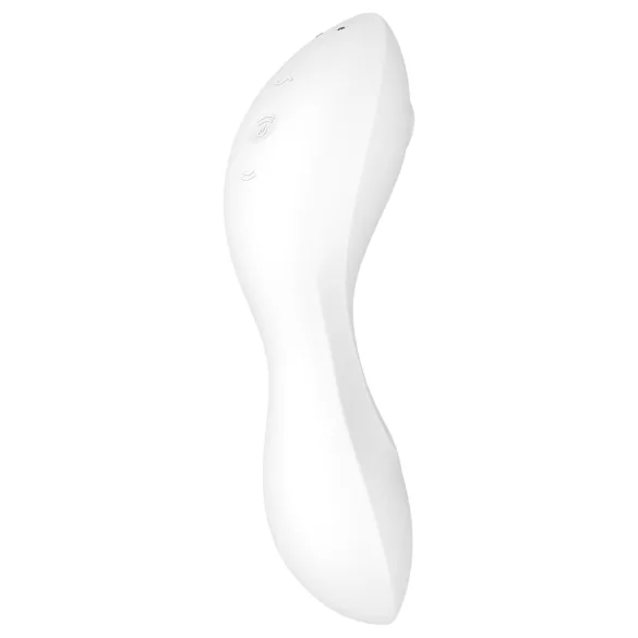 Satisfyer Curvy Trinity 5+ - App-controlled 2‑in‑1 vibrator (white)