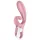 Satisfyer Hug Me - App-controlled clitoral arm vibrator (pink)
