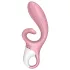 Satisfyer Hug Me - App-controlled clitoral arm vibrator (pink)
