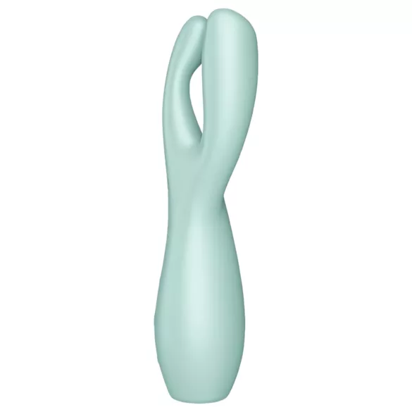 Satisfyer Threesome 3 - Rechargeable Clitoral Vibrator (Mint)