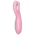 Satisfyer Threesome 4 - Smart Clitoral Vibrator (Pink)