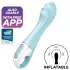 Satisfyer Air Pump Vibrator 5 - App-controlled (blue)