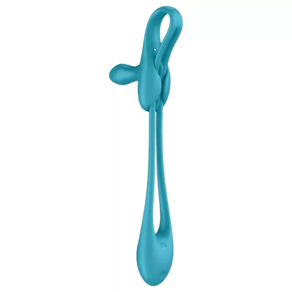 Satisfyer Plug & Play - Rechargeable Anal Vibrator & Penis Ring (Blue)