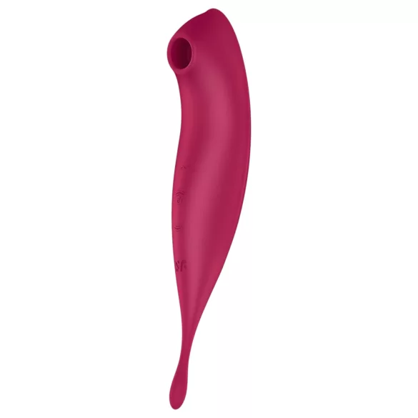 Satisfyer Twirling Pro - App-controlled clitoral vibrator (red)