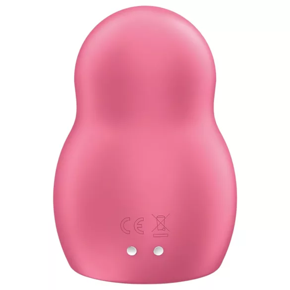 Satisfyer Pro To Go 1 - Rechargeable Air-Pulse Clitoral Stimulator (Red)