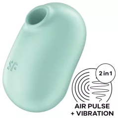   Satisfyer Pro To Go 2 - Rechargeable Air Pulse Clitoral Stimulator (Mint)