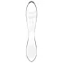 Satisfyer Dazzling Crystal 1 - Dual-Ended Glass Dildo (Clear)