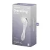 Satisfyer Dazzling Crystal 1 - Dual-Ended Glass Dildo (Clear)