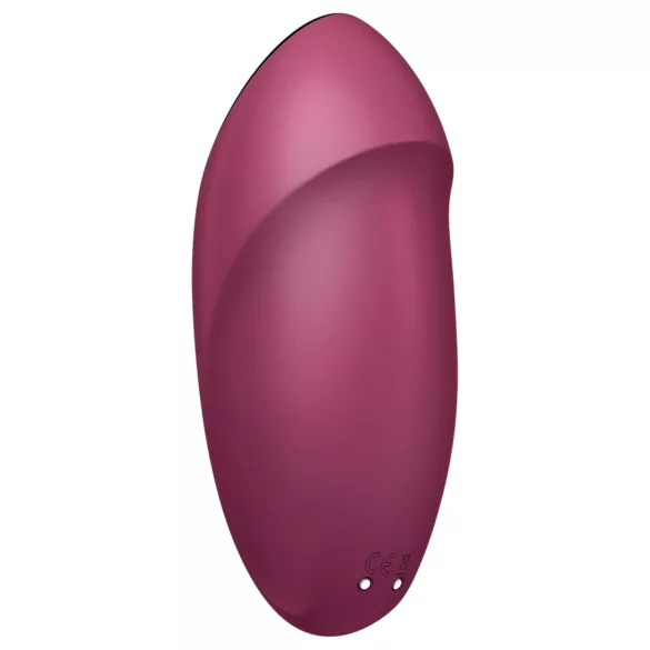 Satisfyer Tap & Climax 1 - 2-in-1 Vibrator & Clitoral Stimulator (Red)