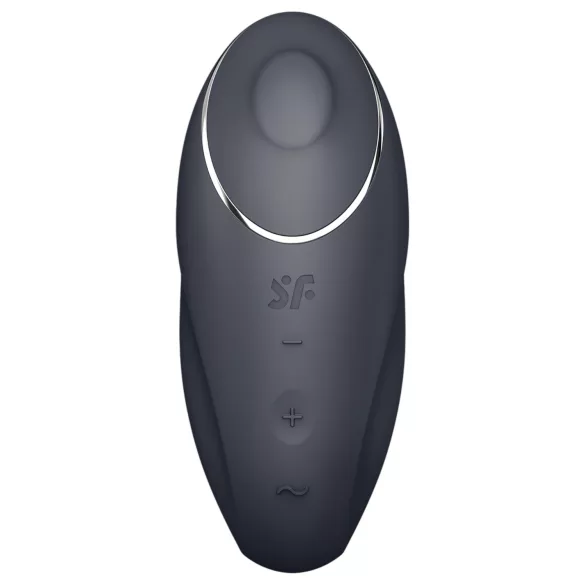 Satisfyer Tap & Climax 1 - 2-in-1 Clitoral Vibrator (Black)