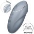 Satisfyer Tap & Climax 1 - 2-in-1 Clitoral Vibrator (Gray)