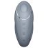 Satisfyer Tap & Climax 1 - 2-in-1 Clitoral Vibrator (Gray)