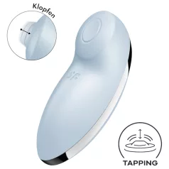   Satisfyer Tap & Climax 2 - Dual Clitoral Stimulator & Vibrator (Blue)
