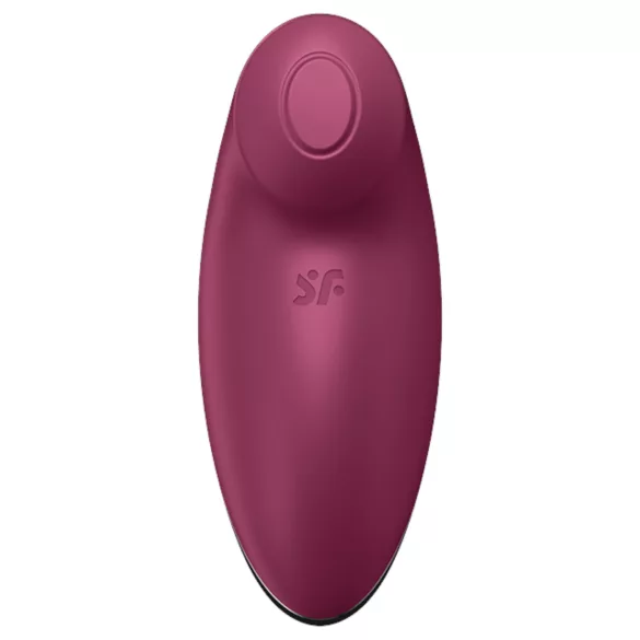 Satisfyer Tap & Climax 2 - 2-in-1 Clitoral Stimulator & Vibrator (Red)